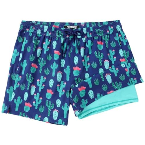 CoozySphere Men's Swim Trunks Quick Dry Board Shorts with Liner 5 Inch Swimsuit Swimwear Bathing Suit M - Image 1
