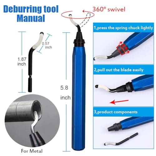 3D Printing Tools Kit,3D Printer Accessories, 3-Speed USB Rotary Tool with Bits & Deburring Tool for 3D Printing Burr, 3D Printer Model,Resin Model Engraving, Drilling, Carving, Polishing - Thumbnail 4