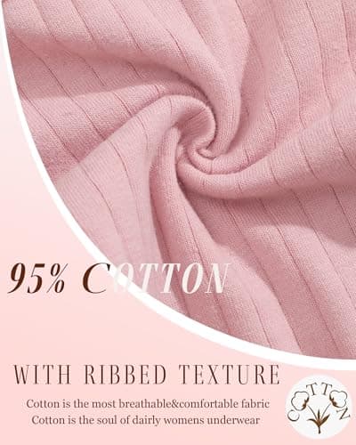 FINETOO Cotton Thongs for Women Soft Low Rise Sexy Thong Ladies Panties Womens Underwear 6 Pack XS-XXXL - Thumbnail 2