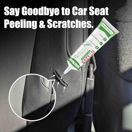 Fabric & Shoe Glue - Professional Grade, Clear, Waterproof, High-Strength Adhesive for Car Seats, Sneakers, Leather, Boots, Hiking Gear - All-Purpose Strong Bond, 2 oz/60ml - Thumbnail 5