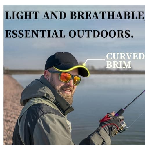 Oeyliz Baseball Cap Hat Men Women Baseball Cap Adjustable Plain Hat One Size All Seasons Running Fishing Workouts Outdoor Activities Black - Thumbnail 3