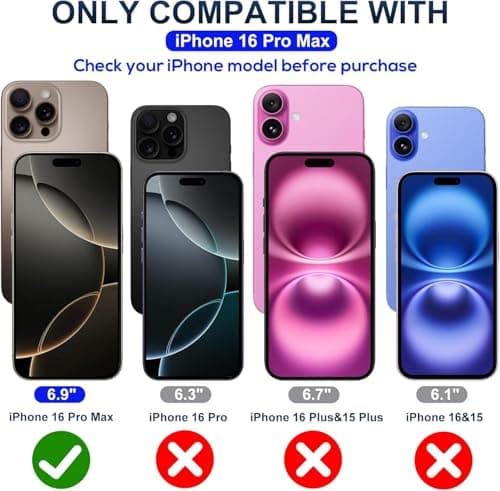 JESOHO Blue Light Blocking Screen Protector for iPhone 16 Pro Max (6.9 inch - Thumbnail 2