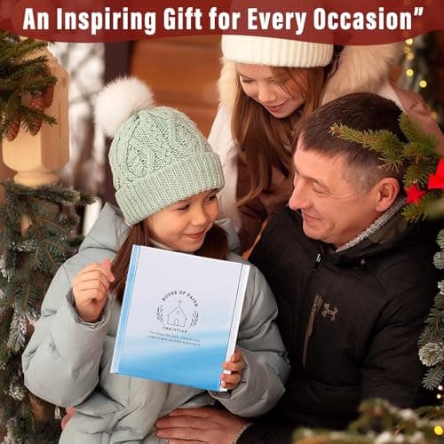 Bible Verse Jar, Christian Gifts For Women Faith, Inspirational Gift for Mom, Read Me When Prayer Bible Jar for Men, Religious Home Decor, 90 Color Coded Scripture Cards with Cross Necklace - Thumbnail 6