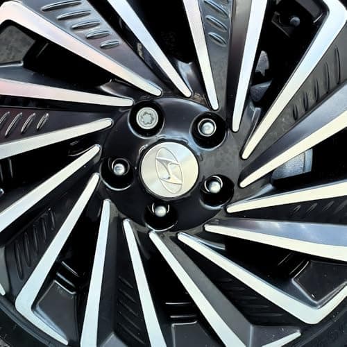 Farad H1/E Galvanized Silver Lug Nut Wheel-Locks Kit Suitable for Hyundai Nexo (M12 X 1.5 Thread Size) - Set of 4 Lug Nuts + 1 Key - Thumbnail 6