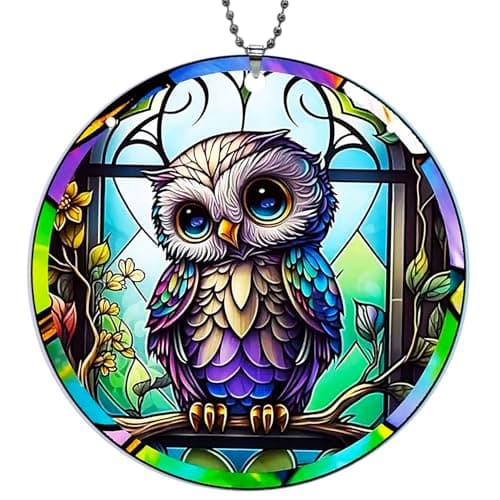 Owl Christmas Ornaments 2026,Owl Ornament for Christmas Tree,Owls Gifts for Women Lovers, Owls Decor Bird Ornament