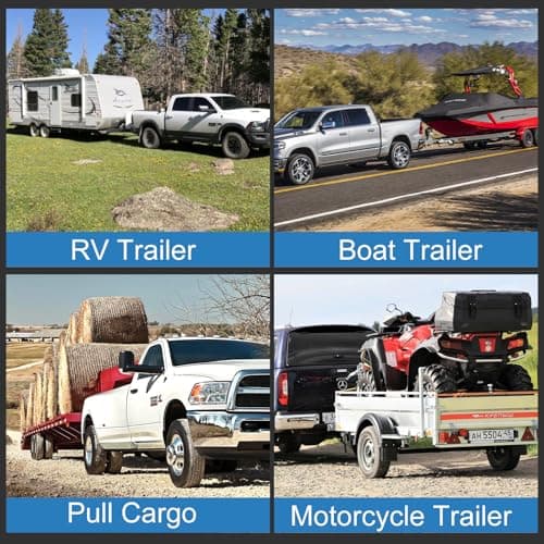 Vullteeon Drop Hitch (for 2.5 Inch Receiver), 6in Adjustable Trailer Hitch - Thumbnail 6