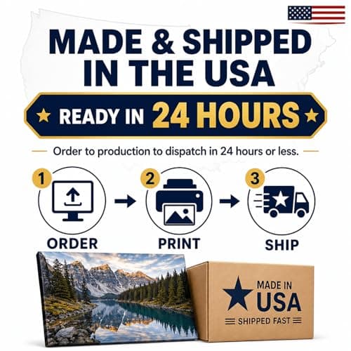 Custom Canvas Prints Personalized with Your Photo for Graduation & Fathers Gifts, Ships Next Day Ready to Hang, Made in USA - Ideal for Wedding, Baby, Family & Pet Memorial Gift (Framed 11x14 Inch) - Thumbnail 4