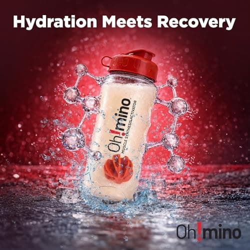 Oh!mino Essential Amino Acids Supplement Drink Powder, Tropical Splash, Cafeeinated Powder, All 9 EAAs, BCAAs and The Perfect Amino for Workouts, Amino Energy, and to Build Muscle, and Recover Faster - Thumbnail 4