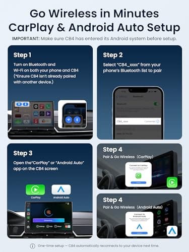 ATOTOOUT Wireless CarPlay Adapter, Magic AI Box with HDMI Output - Thumbnail 5