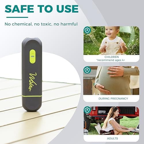 Vibis Insect Bite and Sting Relief, Electronic Bug Bite Itch Relief for Mosquito Bites, Fast Symptom Relief from Itching and Swelling, Chemical-Free Insect Bite Healer with Screwdriver - Thumbnail 4