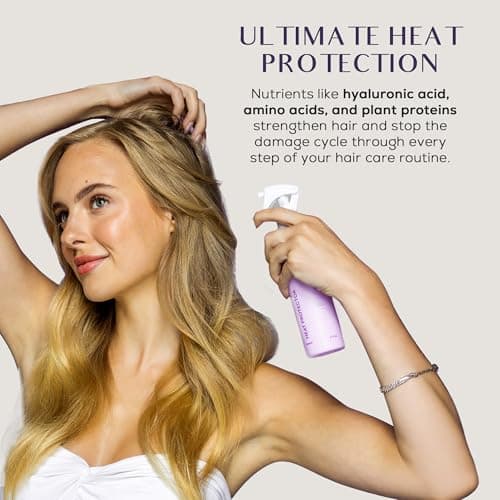SUTRA Heat Guard Thermal Heat Protector Spray for Frizzy, Dry & Damaged Hair - Thermal Protecting Spray Hydrates, Protects & Repairs Against Heat with Hyaluronic Acid - Anti-Frizz Haircare Products - Thumbnail 3