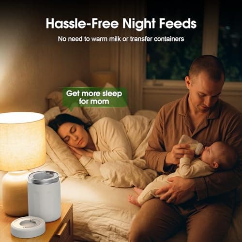 NesveCit Portable Breast Milk Cooler, 24H Chill Medical-Grade 316L Stainless Steel, 2-in-1 Breastmilk Cooler Bottle & Thermos with Leakproof Storage Bottle, No Ice Needed for Travel/Work, 10oz, Beige - Thumbnail 6