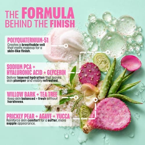 Surface Hydrating Face Toner with Hyaluronic Acid, Willow Bark, Tea Tree, Prickly Pear and Aloe – 2-in-1 Toner and Finishing Glaze for Dewy, Glazed Skin – Spiked Tonic – 4 oz - Thumbnail 5