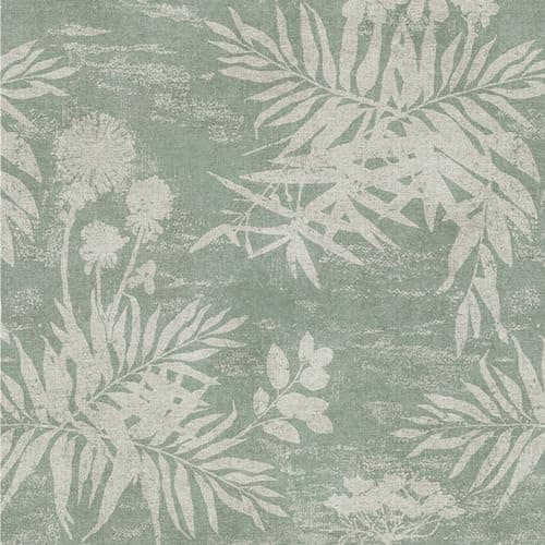 Naphite Floral Peel and Stick Wallpaper Vintage Leaf Botanical Dark Green Contact Paper for Cabinets Drawers Boho Self Adhesive Removable Wallpaper for Bedroom Waterproof Shelf Liner 17.3inW 393inL - Image 1