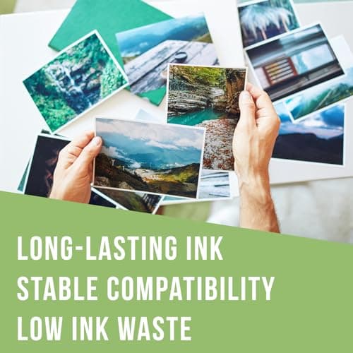 Starink Remanufactured 62XL Ink Cartridge Combo Pack Replacement for Ink 62 Ink Cartridges Black and Color Fit with Envy 7640 7645 5660 5540 5640 7644 OfficeJet 5740 5741 8040 200 250 258 Printer, 2P - Thumbnail 6