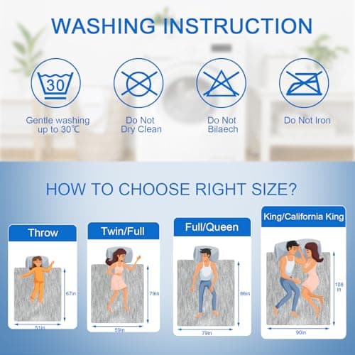 Cooling Blankets for Hot Sleepers, Summer Blanket Thin Lightweight Breathable Soft Cold Blanket for Sleeping Summer, Absorbs Heat to Keep Body Cool for Night Sweats Adults Children (Twin 60" x 80") - Thumbnail 5