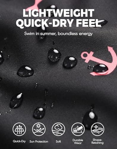 MOSSROZZ Mens Bathing Suit with Compression Liner 7 Inch Swim Trunks - Thumbnail 6