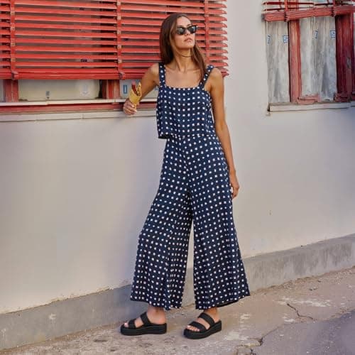 Erocalli Espadrilles for Women Platform & Wedge Sandals Slip on Open Toe Two Straps Cute Slides Summer Beach Straw Raffia Sandal Dressy Flatform Vacation Summer Outfits - Thumbnail 2