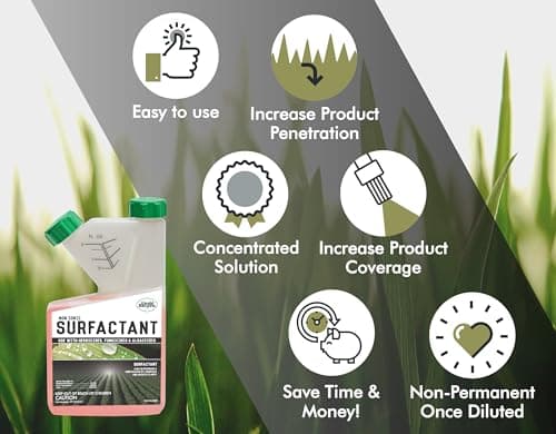 Concentrated Surfactant for Herbicides Non-Ionic 16oz, Increase Product Coverage, Increase Product Penetration, Increase Product Effectiveness - Thumbnail 6