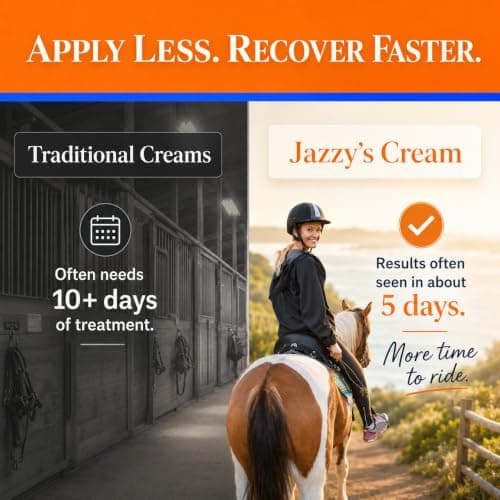 Verdant Equus Jazzy’s Cream for Horses | Fast-Acting Equine Skin Support | Wound & Rain Rot & Irritated Skin Care - Thumbnail 3