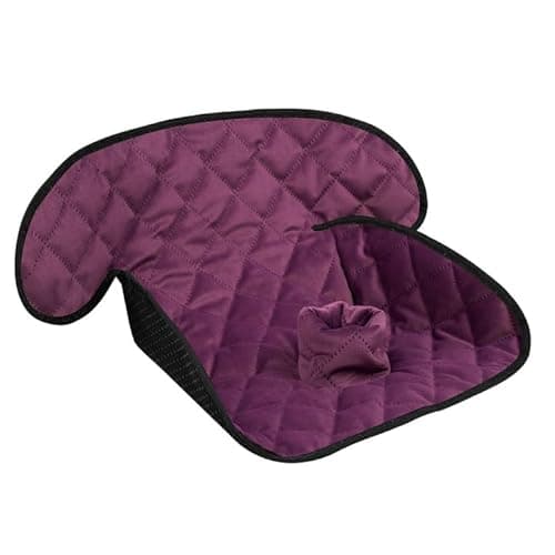 MOOB Waterproof Car Seat Protector - Potty Training Liner for Baby & Toddler, Machine Washable Piddle Pad with Anti-Slip Backing, Universal Fit for Infant Car Seat & Stroller (Purple)