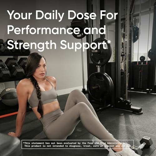 Sports Research® Creatine Monohydrate Capsules - Supports Workout Recovery, Lean Muscle gain, Performance and Strength* - Non-GMO, Vegan Certified - 5g per Servings - 30 Servings - Thumbnail 6