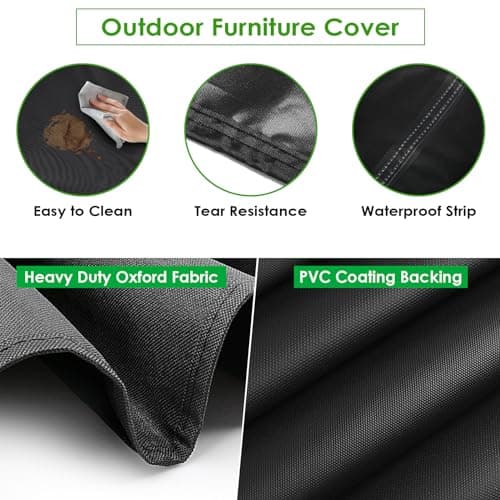 Jungda Outdoor Prep Cart Cover for Nuuk 42 Inch Outdoor Kitchen Island and BBQ Serving Cart,Heavy Duty Waterproof Patio Prep Table Cover Grill Carts Covers - Thumbnail 3