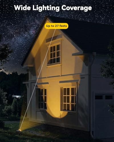 MOFOYEAH Solar Spot Lights Outdoor Waterproof IP68, RGB Colors Changing Solar Lights with 4 Lighting Modes, Solar Powered Lights Outdoor for Garden Yard Pathway Landscape (4Pack) - Thumbnail 5