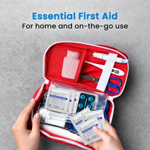 Alcohol Wipes | Individually Wrapped Alcohol Prep Pads with 70% Isopropyl Alcohol, Great for Medical & First Aid Kits | Sterile, Antiseptic 2-Ply Alcohol Swabs - 200 count - Thumbnail 2