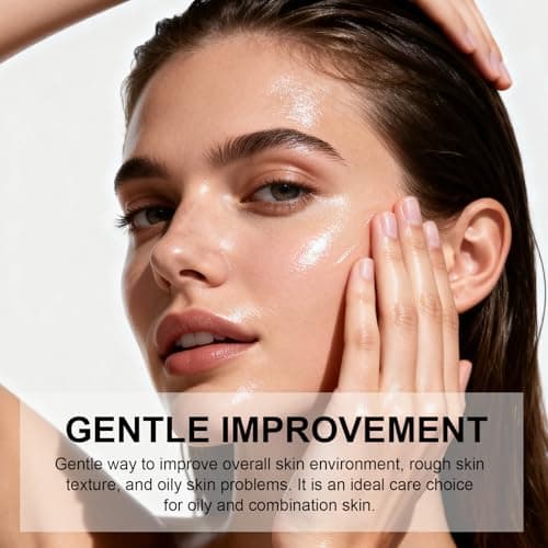 Mandelic Acid Serum for Face - Gentle Exfoliating Serum with Niacinamide Camellia Extract and β-Glucan, Targeted for Fades Dark Spots, Anti-Aging & Refines Texture and Achieve Even Skin Tone - Thumbnail 4