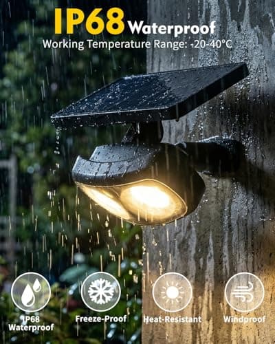 MOFOYEAH Solar Spot Lights Outdoor Waterproof IP68, RGB Colors Changing Solar Lights with 4 Lighting Modes, Solar Powered Lights Outdoor for Garden Yard Pathway Landscape (4Pack) - Thumbnail 6
