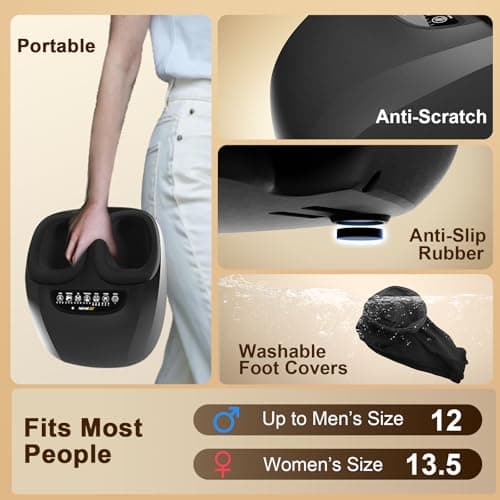 JZBRAIN Foot Massager for Plantar Fasciitis & Neuropathy 2026 Upgraded - Thumbnail 5