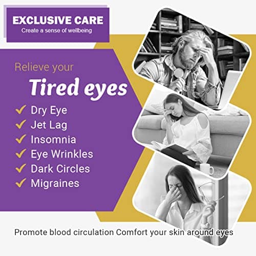 16 Packs Steam Eye Masks for Dry Eyes, Lavender Heated Eye Mask, Relief Tired Eyes & Dark Circle, Warm Compress for Puffiness, Disposable Travel Essentials & Relaxation Set for Women, Christmas - Thumbnail 2