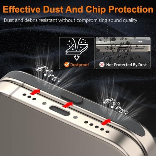 jpyyw 4 Pack for iPhone 17 Pro Max Screen Protector HD Tempered Glass Film Optional, with Install Frame, 9H+ Hardness Shatterproof Scratch Resistant Durable - Thumbnail 4