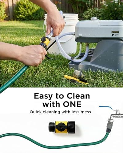 InoKraft ONE Airless Paint Sprayer, One-Button Easy Control, Pro Finish with Minimal Overspray, Thinning-Free & High Efficiency for DIY Home Interior, Exterior, Fences & Decks, All in One Kit - Thumbnail 6
