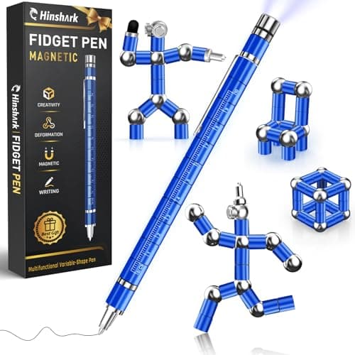 Gifts for Teens Fidget Pen, 2026 College Graduation Gift for Her Him Teens, Anniversary Birthday Gift for Men Him Husband, Father Day Gifts from Wife Daughter, Multifunction Pen for Cool Stuff Gadgets - Image 1
