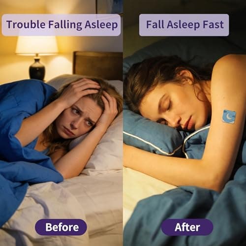 WLTHO 60ct Extra Strength Deep Sleep Patches for Adults - All Natural Sleep Patches Stickers with Valerian Root, Melatonin & Magnesium, 8-Hour Lasting, Non-GMO & Cruelty Free (Blue-60ct) - Thumbnail 5