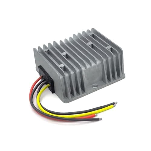 Golf Cart Voltage Reducer Regulator 48V to 12V 15A, Waterproof Heavy Duty DC DC Converter for EZGO Club Car Yamaha - Image 1