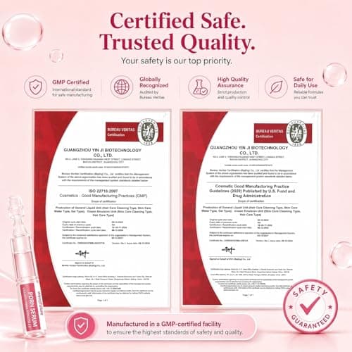 Salmon DNA PDRN One Day Face Serum with Collagen for Deep Hydration, 99% Salmon DNA PDRN Ampoule for Sensitive Skin, Fast-Absorbing Korean Skincare Formula, Portable Vials 0.05 fl.oz x 20e - Thumbnail 2