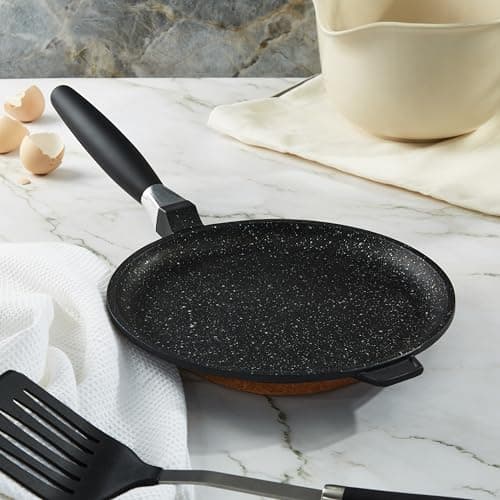 Berghoff EuroCAST Cast Aluminum Nonstick 10" Pancake Pan - Thumbnail 6
