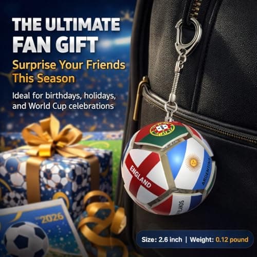 2026 Soccer Gifts,Football Accessories,Fidget Toys for Adults with Flag,USA 250th Anniversary Merchandise,Fidget Soccer for Anxiety Release - Thumbnail 5