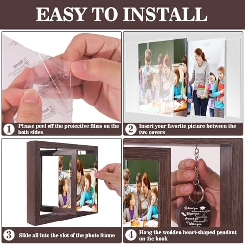 Boiveco 2026 Graduation Gifts for Her Him, Class of 2026 University College Middle High School Graduation Gifts for Women Men, Congratulations Inspirational Grad Gift for Masters Degree Phd Law School Nursing & Nurse Picture Frame 4x6 - Thumbnail 6