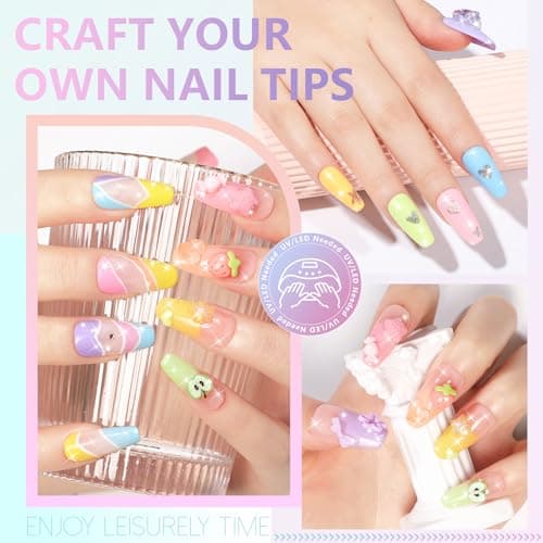 ABAC Pastel Shimmer Solid Gel Nail Polish,Ombre Gel Polish for Pat Painting,Spring&Summer Easter Hema-free 24 Colors Soak Off Gel Polish Kit w/Nail Art Brush for Salon and Nail Art DIY at Home - Thumbnail 2
