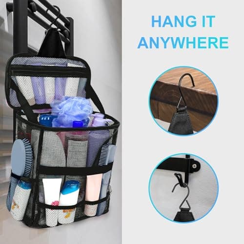 Dorm Room Essentials for College Students Girls Boys Guys, Large Capacity - Thumbnail 5