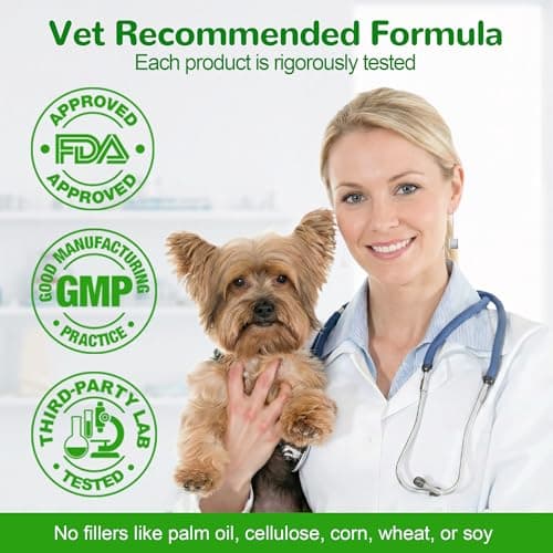 Vetriuntrix Liver Support for Dogs, Milk Thistle for Dogs - Detox, Metabolic, Dog Multivitamin Supplement for Liver and Kidney Support & Immune Health, 200 Soft Chews - Thumbnail 5