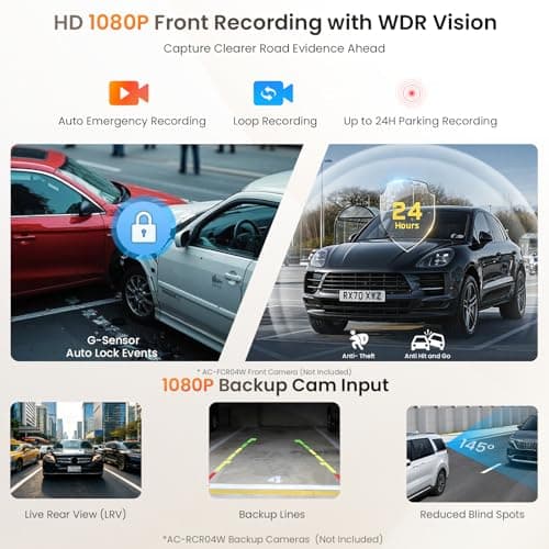 ATOTO S8L 7 inch AI Android Double Din Car Stereo, with OBD, Wireless CarPlay & Android Auto, 4G+64G, 4G SIM/Wi-Fi, AI Agent, DSP 32Band EQ/SCVC, HDMI in/Out, GPS Track, HD LRV - Thumbnail 4