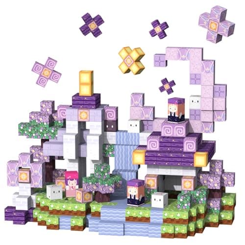 VNLINA Magnetic Building Blocks 120PCS for Kids Ages 4-8, Magnetic Cubes STEM Toy Set, Strong Magnets Construction Blocks, Educational Building Toy for Boys Girls - Image 1