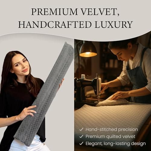 Ciieyuo® All-Weather Door Draft Stopper – Universal Under Door Seal & Sound Proofing Strip | Blocks Drafts, Light, Odors | Works on Windows, Garage, RV Doors - Thumbnail 2