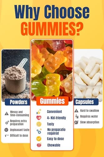 TrueSeaMoss Sea Moss Gummies with Bladderwrack & Burdock Root – Vegan Formula for Adults & Kids – Fruity Flavor – 60 Gummies (Pouch May Vary) - Thumbnail 4