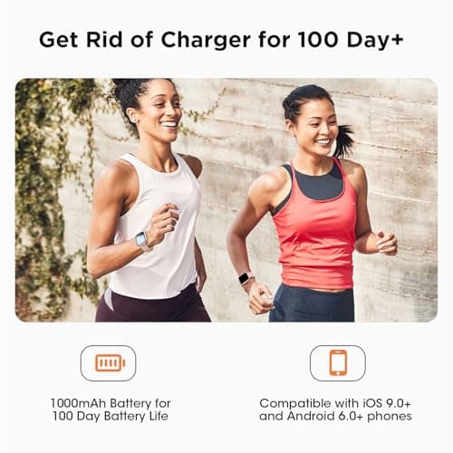 Health & Fitness Trackers for Women Men: 30 Day Battery Life Activity Tracker with Answer/Make Call Blood Pressure SpO2 Sleep Heart Rate Monitor 120+ Sports 5ATM Smart Watch for iPhone Android Reloj - Thumbnail 2